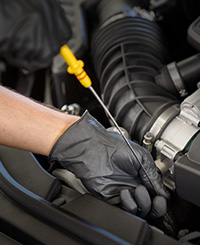 changing oil